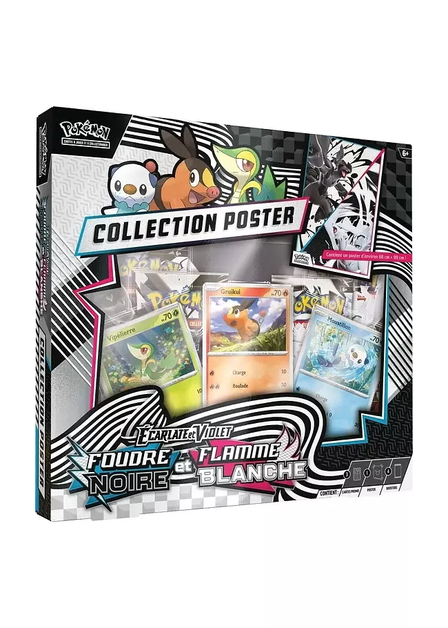 Coffret Poster - Foudre Noire & Flamme Blanche 