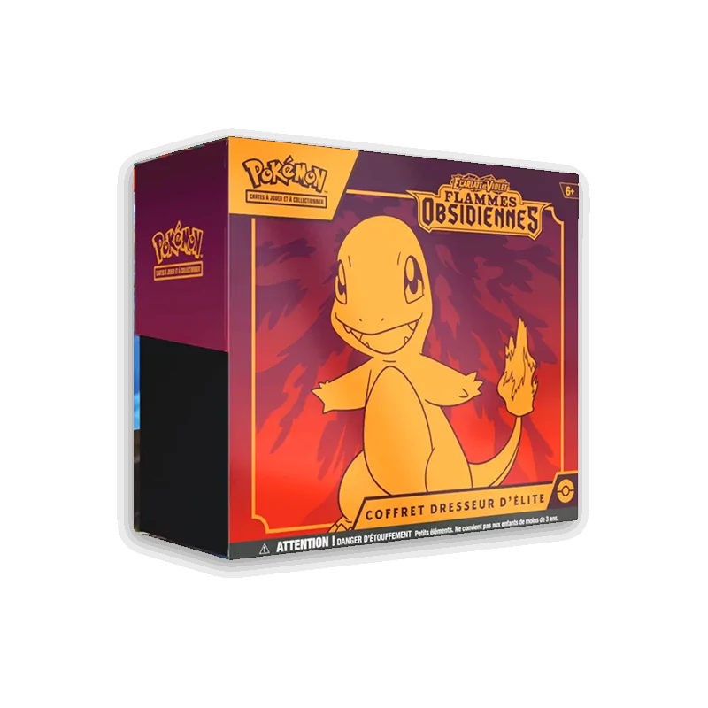 Coffret Dresseur D'Élite - Flammes Obsidiennes 