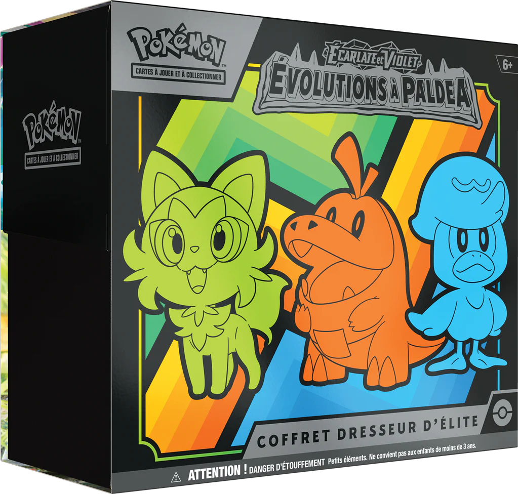 Coffret Dresseur D'Élite - Évolution à Paldea 